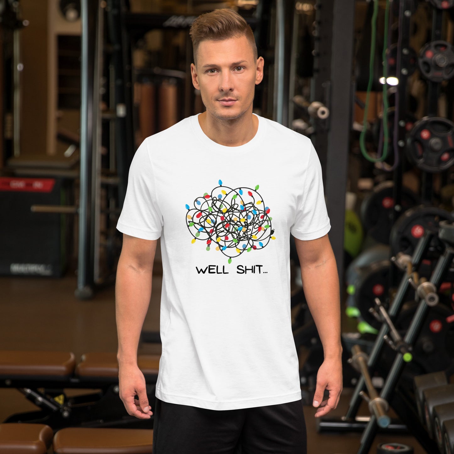 Well Shit... Merry Christmas Unisex t-shirt