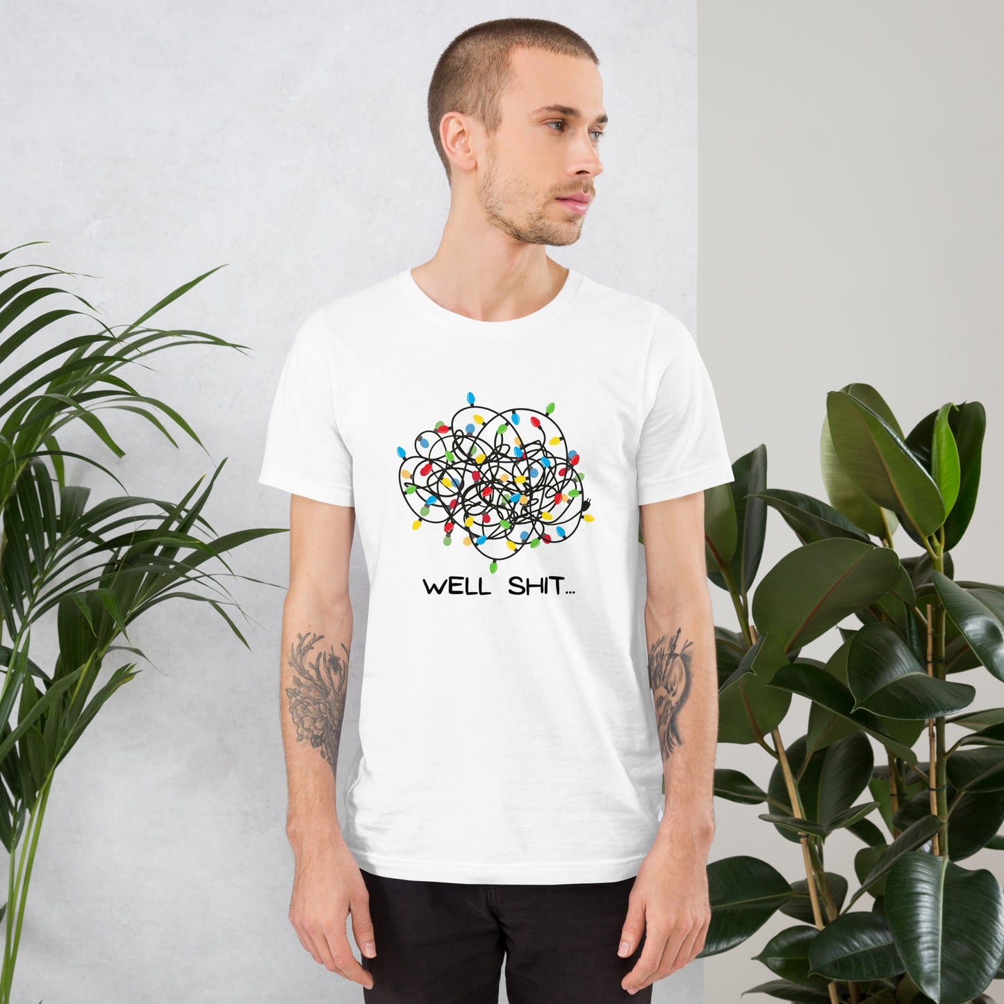 Well Shit... Merry Christmas Unisex t-shirt
