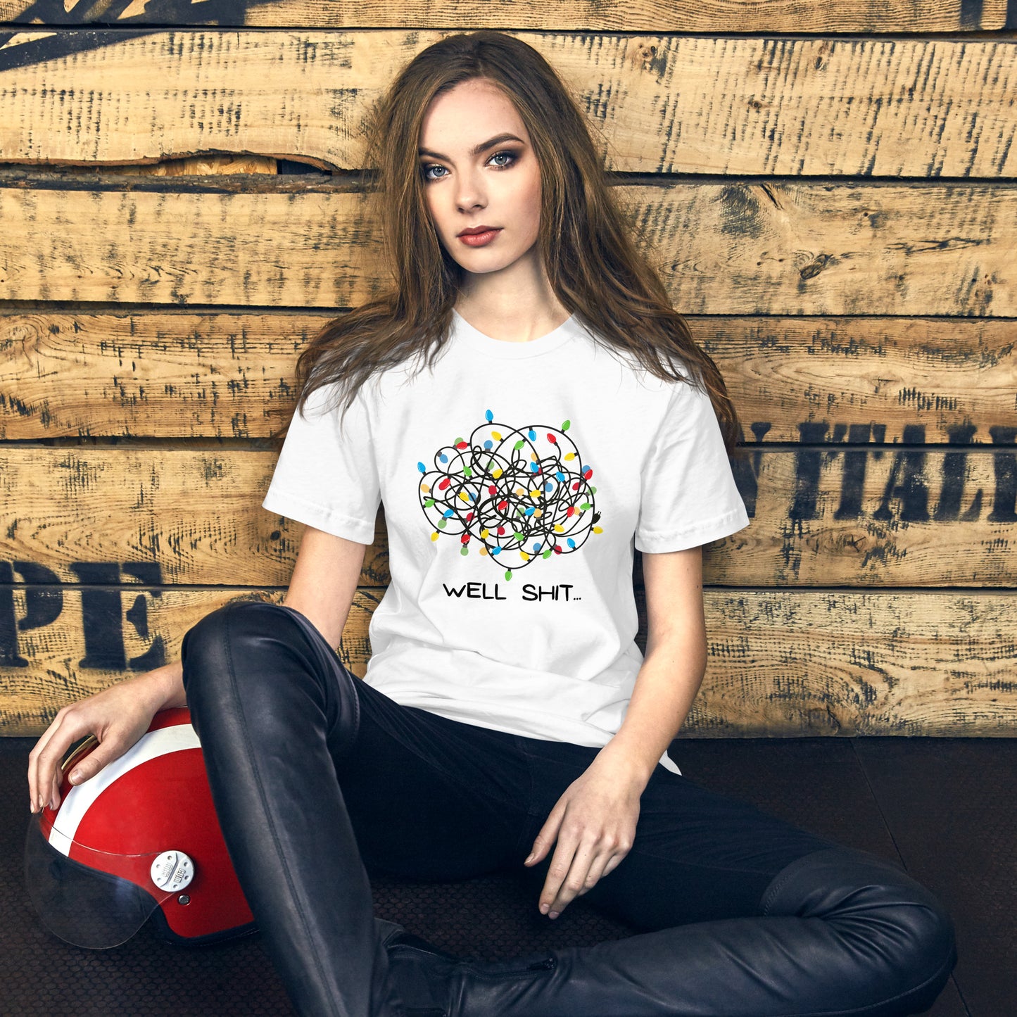 Well Shit... Merry Christmas Unisex t-shirt