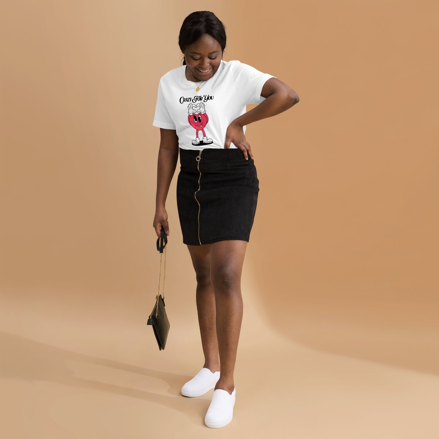 Crazy For You Valentines Unisex t-shirt