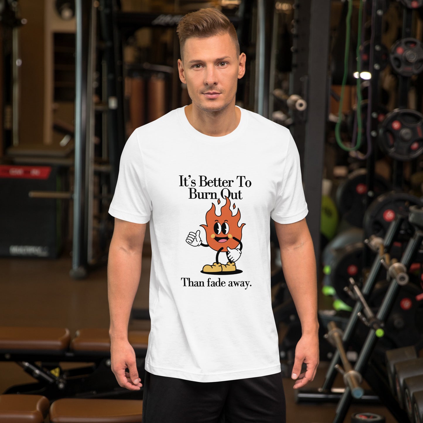 Burn Out Fade Away Unisex t-shirt