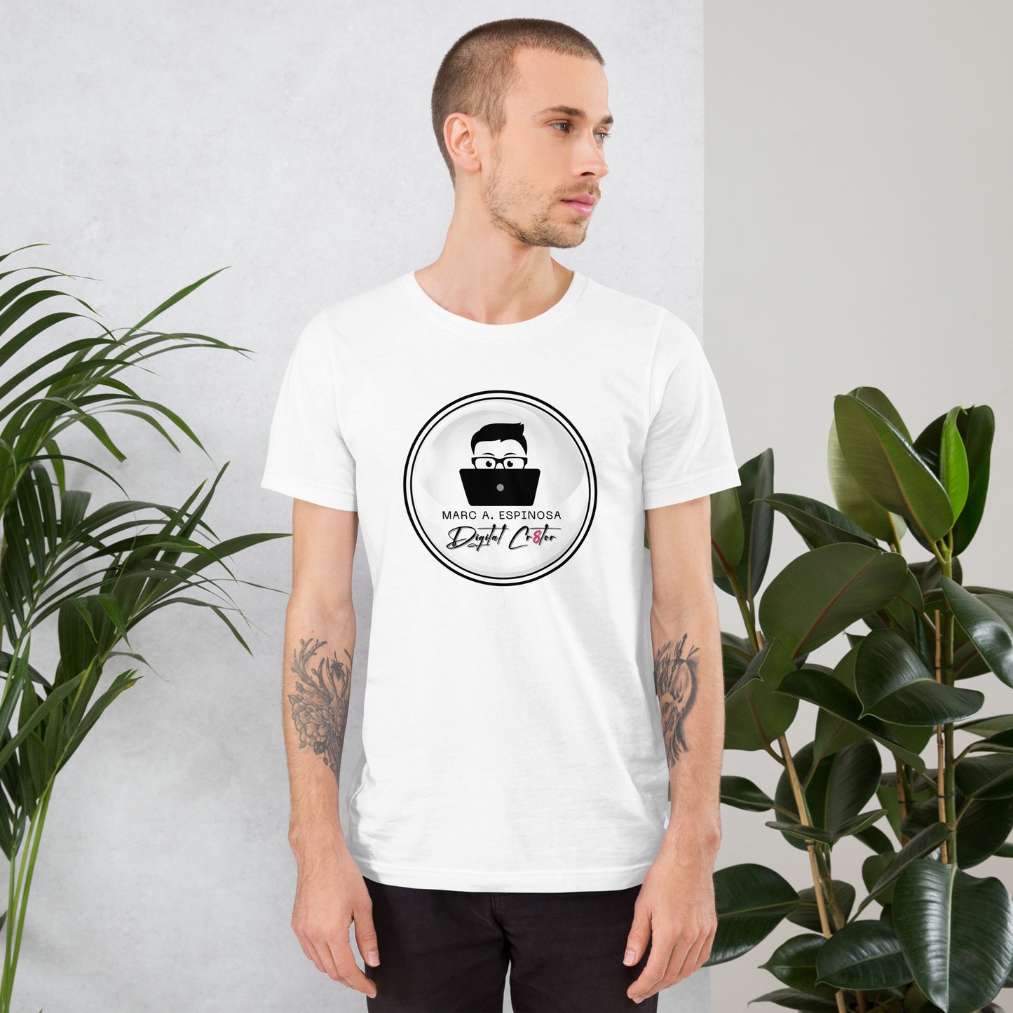 Digital Cr8tor logo Unisex t-shirt
