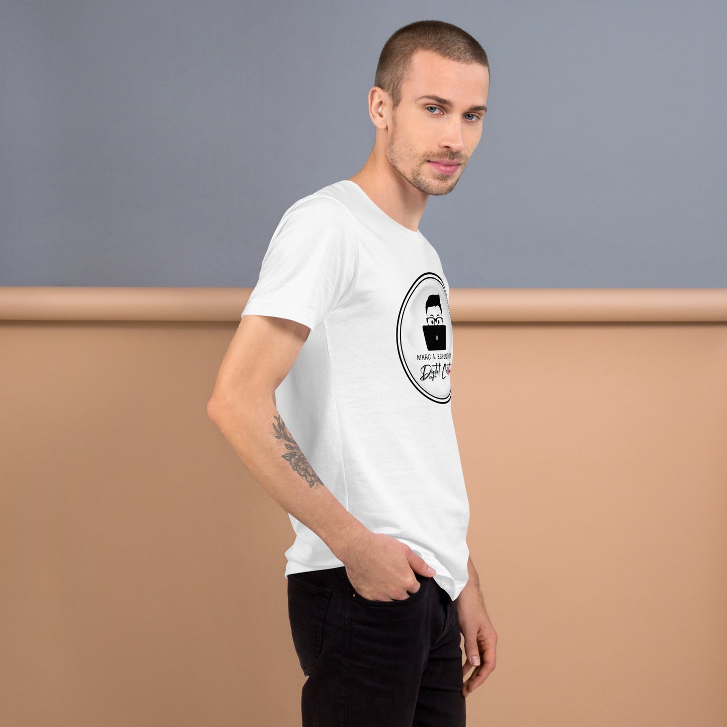 Digital Cr8tor logo Unisex t-shirt