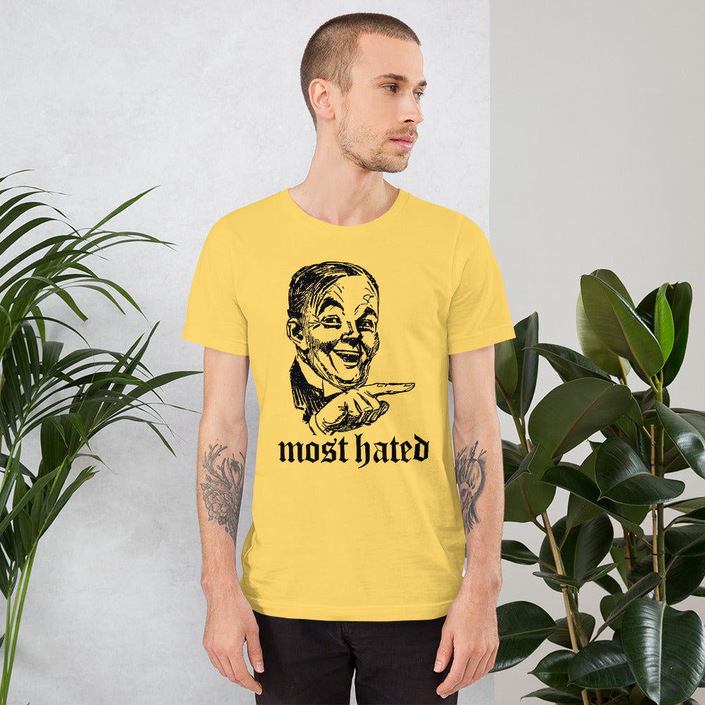 MOST HATED Unisex t-shirt