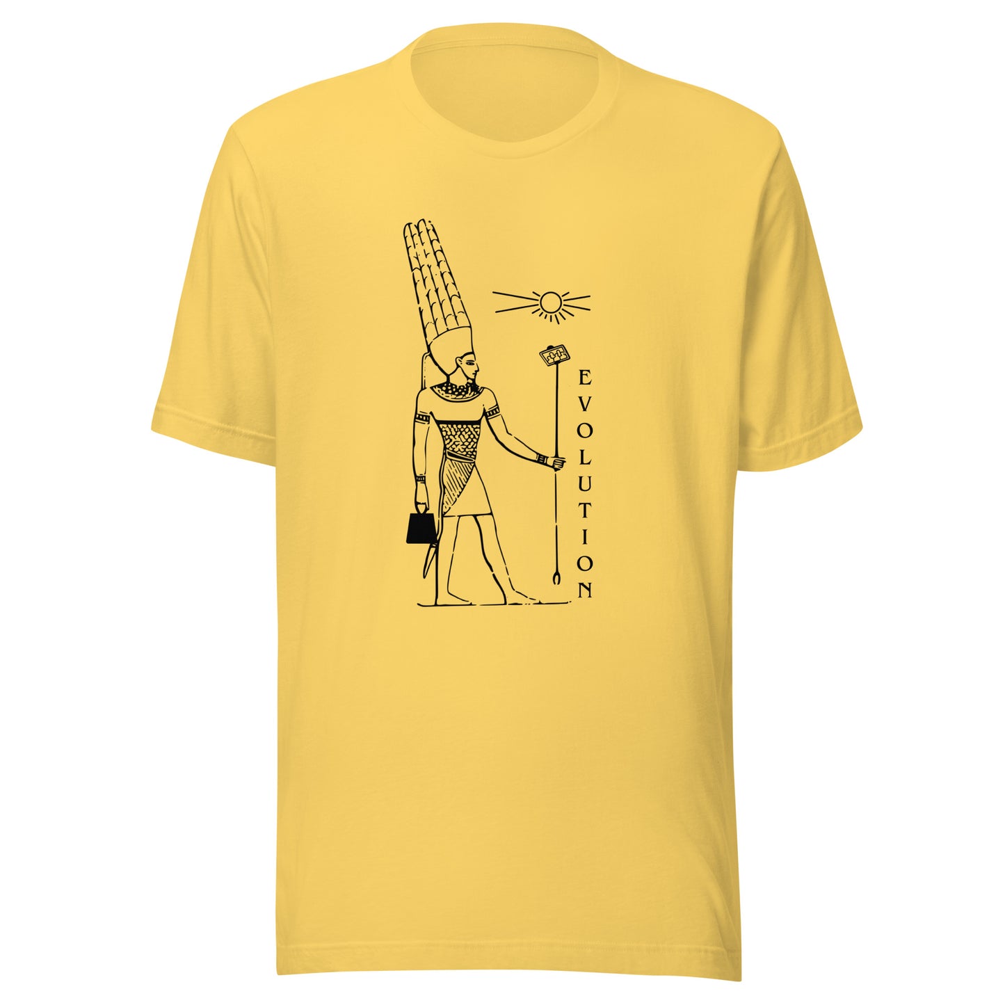 Egyptian Pharaoh Evolution Unisex t-shirt