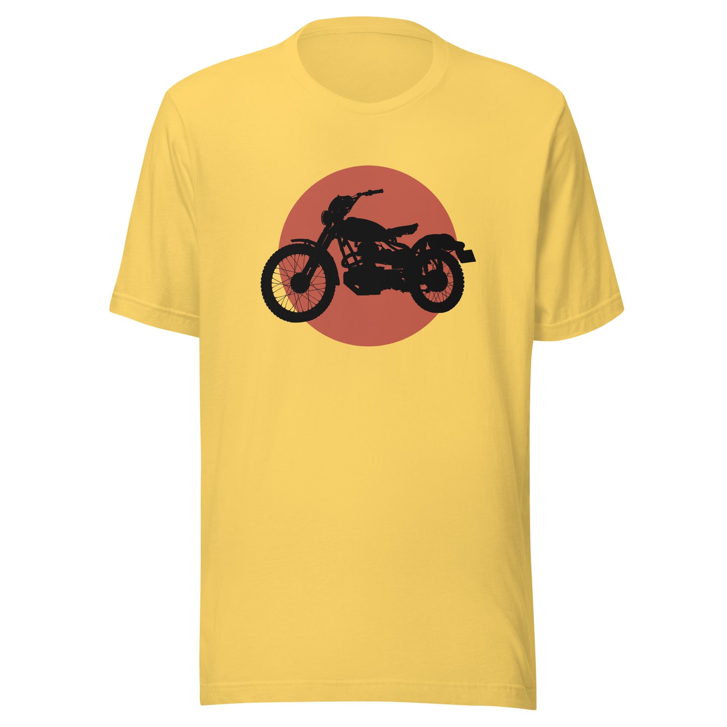 Vintage Motorcycle Sun Unisex t-shirt