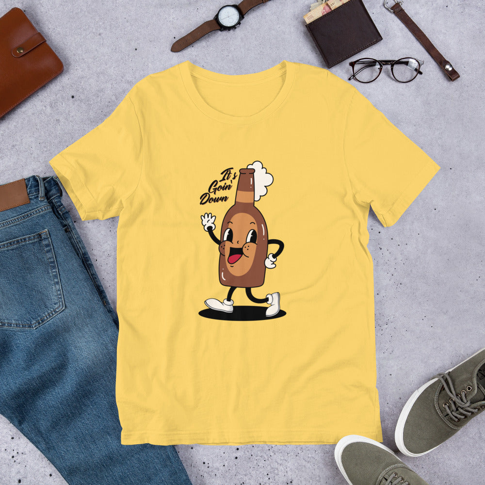 It's Goin' Down Beer Buddy Unisex t-shirt