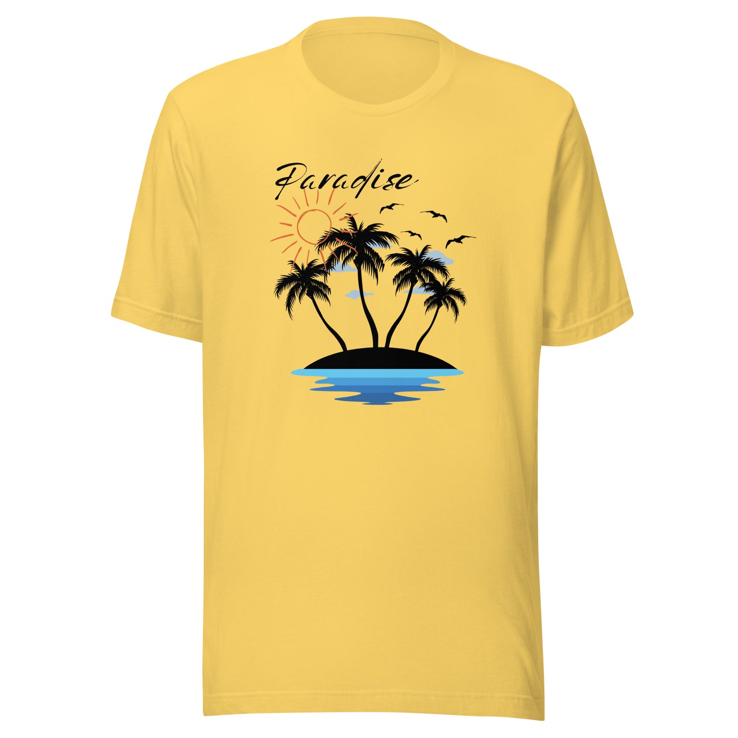 Paradise Beach Awaits Unisex t-shirt