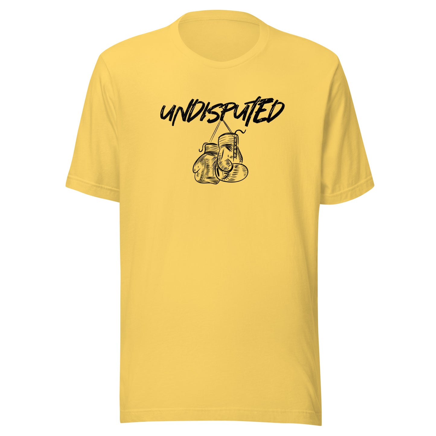 Undisputed Boxing Gloves Unisex t-shirt