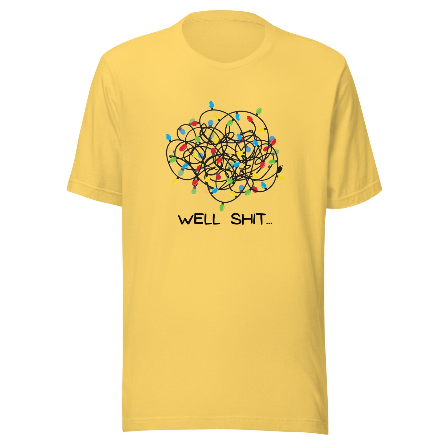 Well Shit... Merry Christmas Unisex t-shirt
