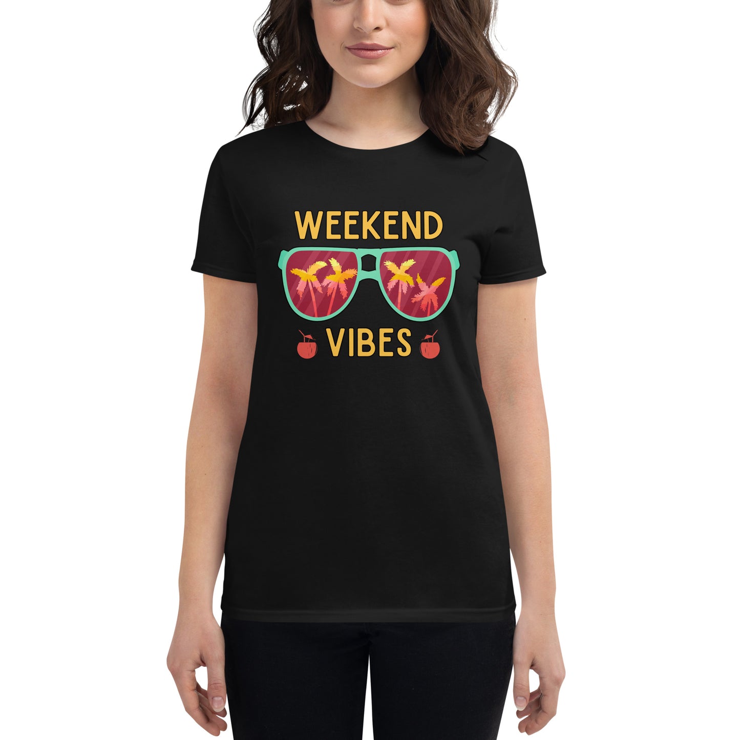 Weekend Vibes Paradise Sunglasses Women's short sleeve t-shirt