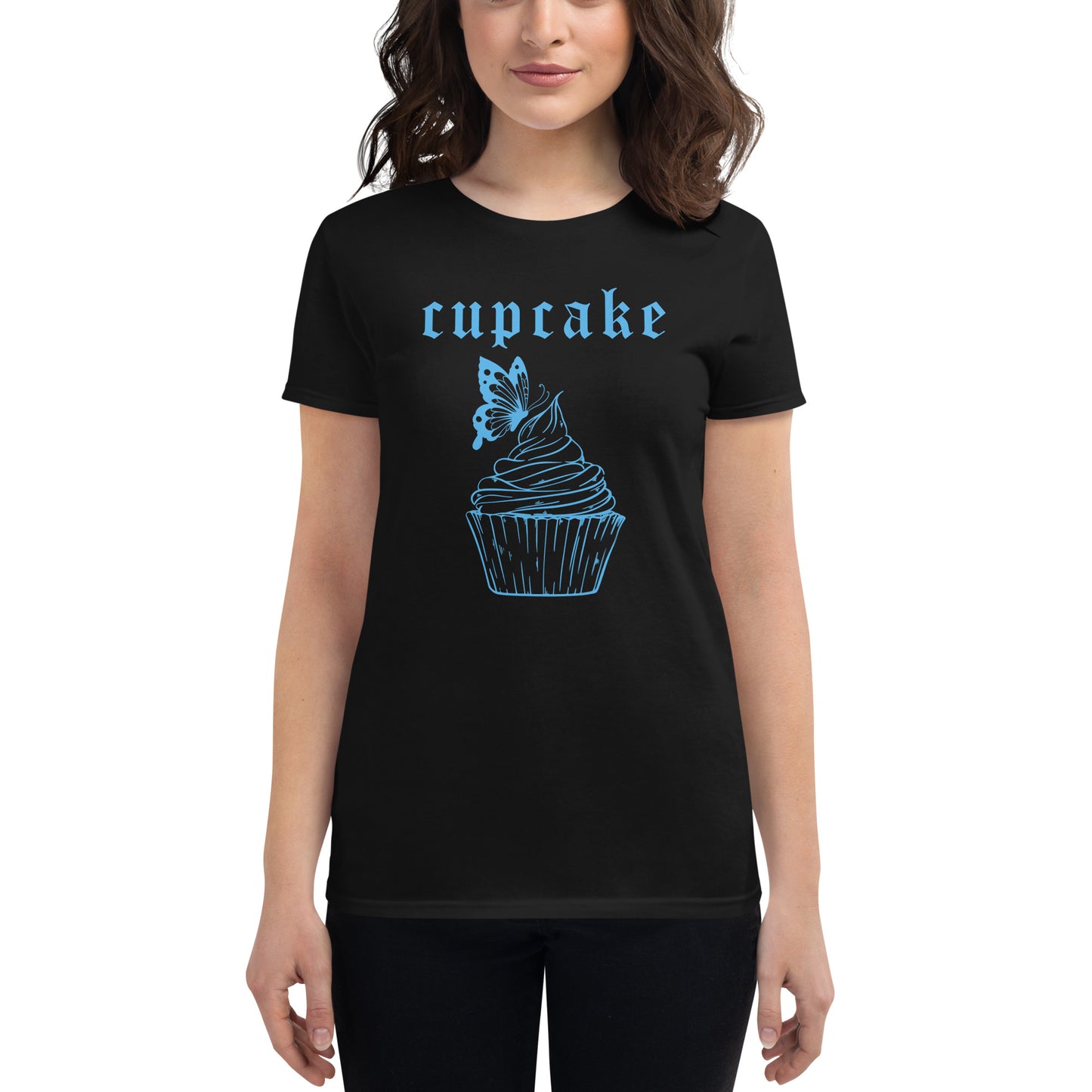 Cupcake Butterfly Women's short sleeve t-shirt