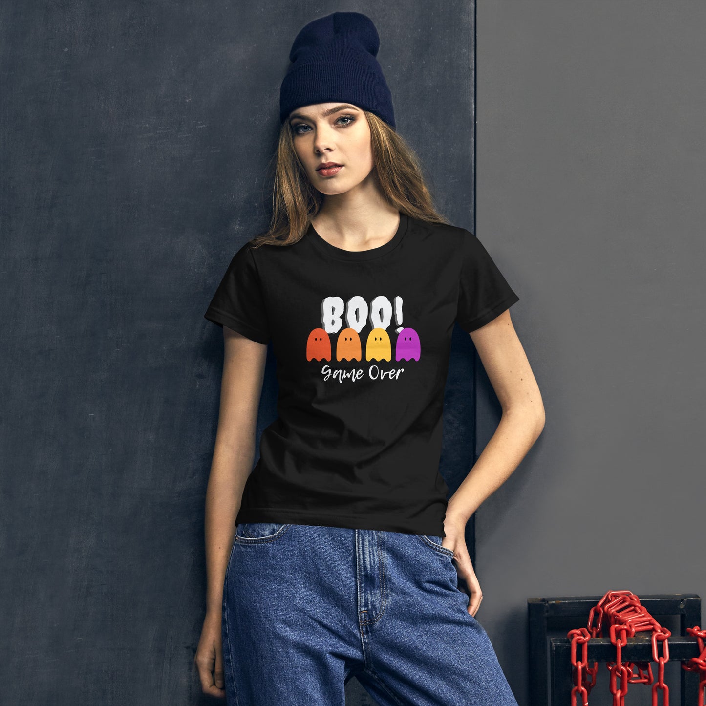 BOO! Game Over Women's short sleeve t-shirt