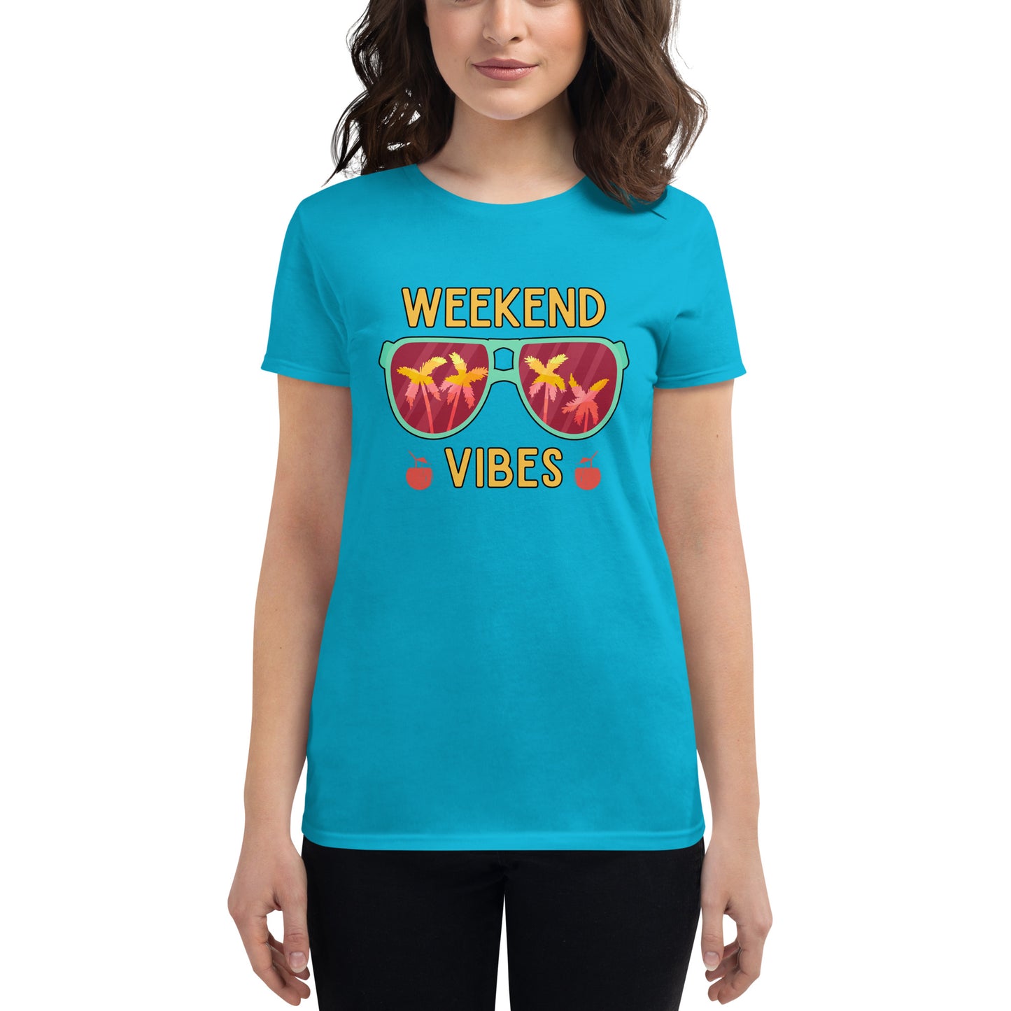 Weekend Vibes Paradise Sunglasses Women's short sleeve t-shirt