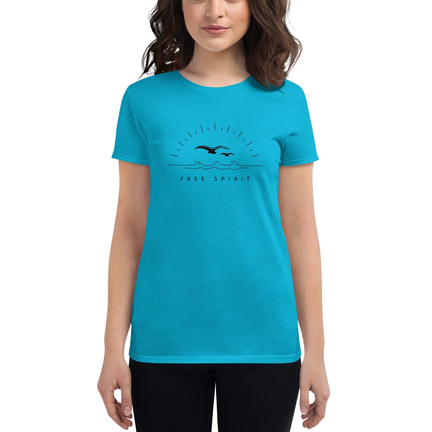 Beach Waves Free Spirit Women's short sleeve t-shirt