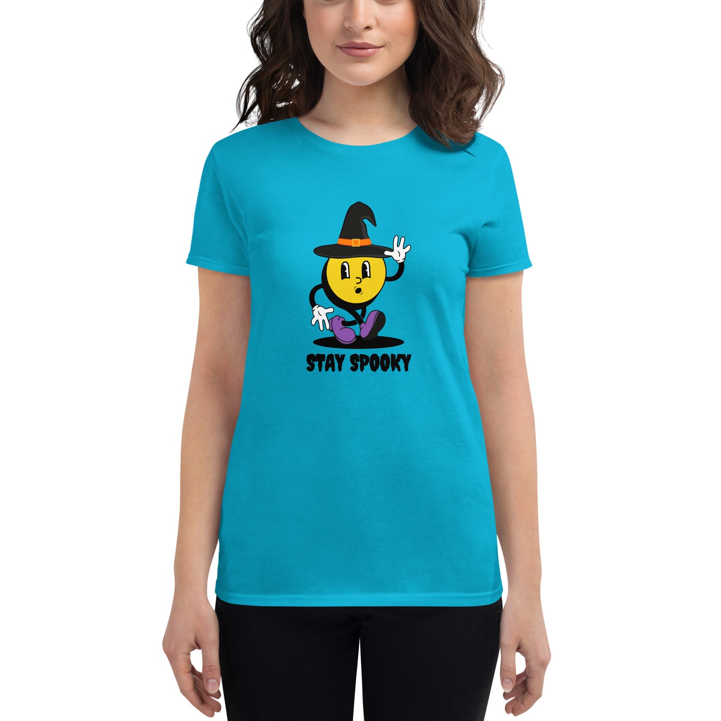 Stay Spooky Smiley Women's short sleeve t-shirt