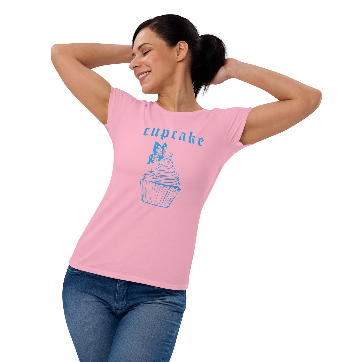Cupcake Butterfly Women's short sleeve t-shirt