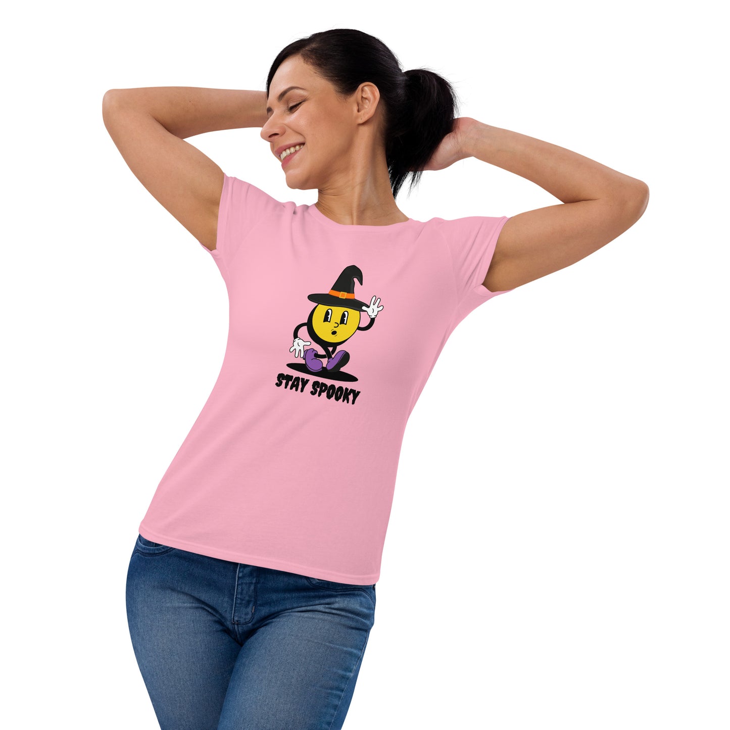 Stay Spooky Smiley Women's short sleeve t-shirt