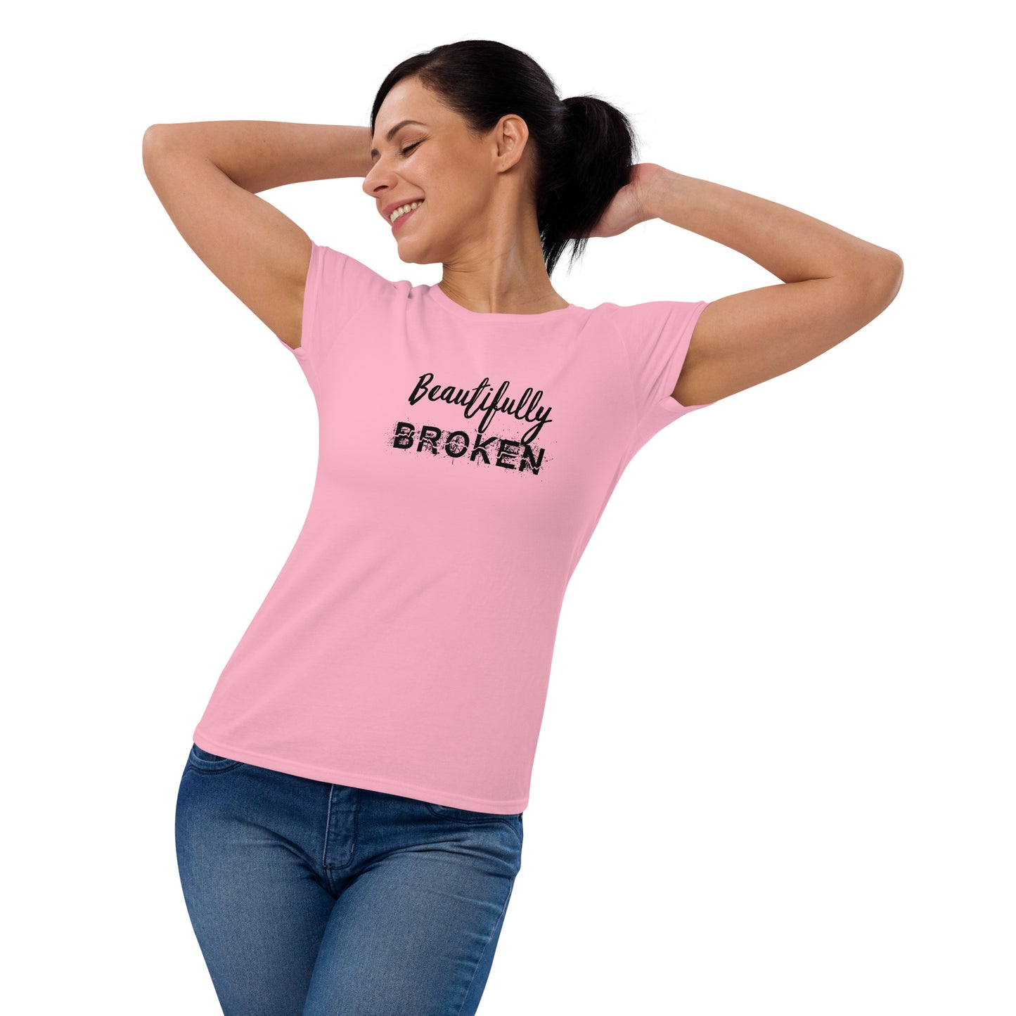 Beautifully BROKEN Women's short sleeve t-shirt