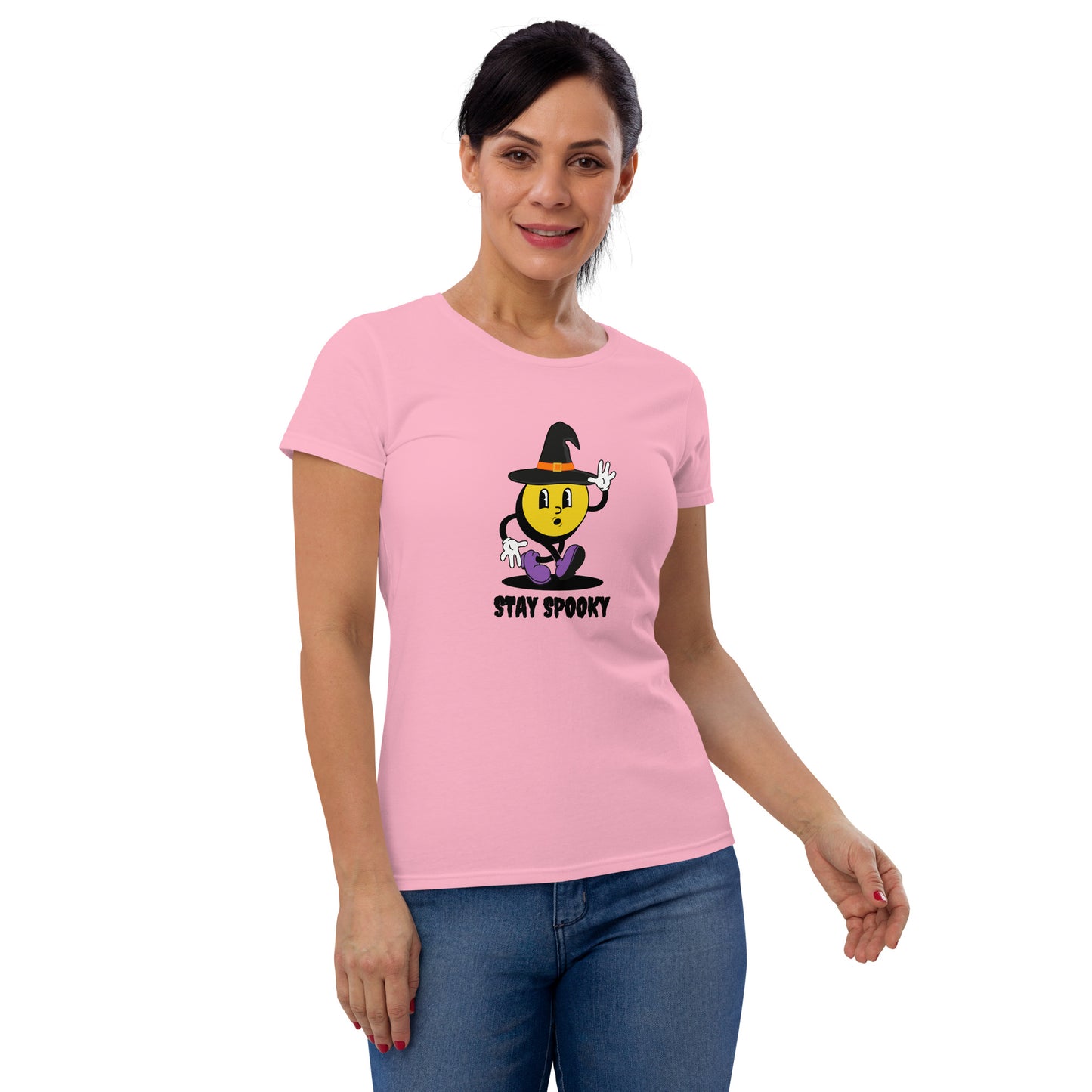 Stay Spooky Smiley Women's short sleeve t-shirt