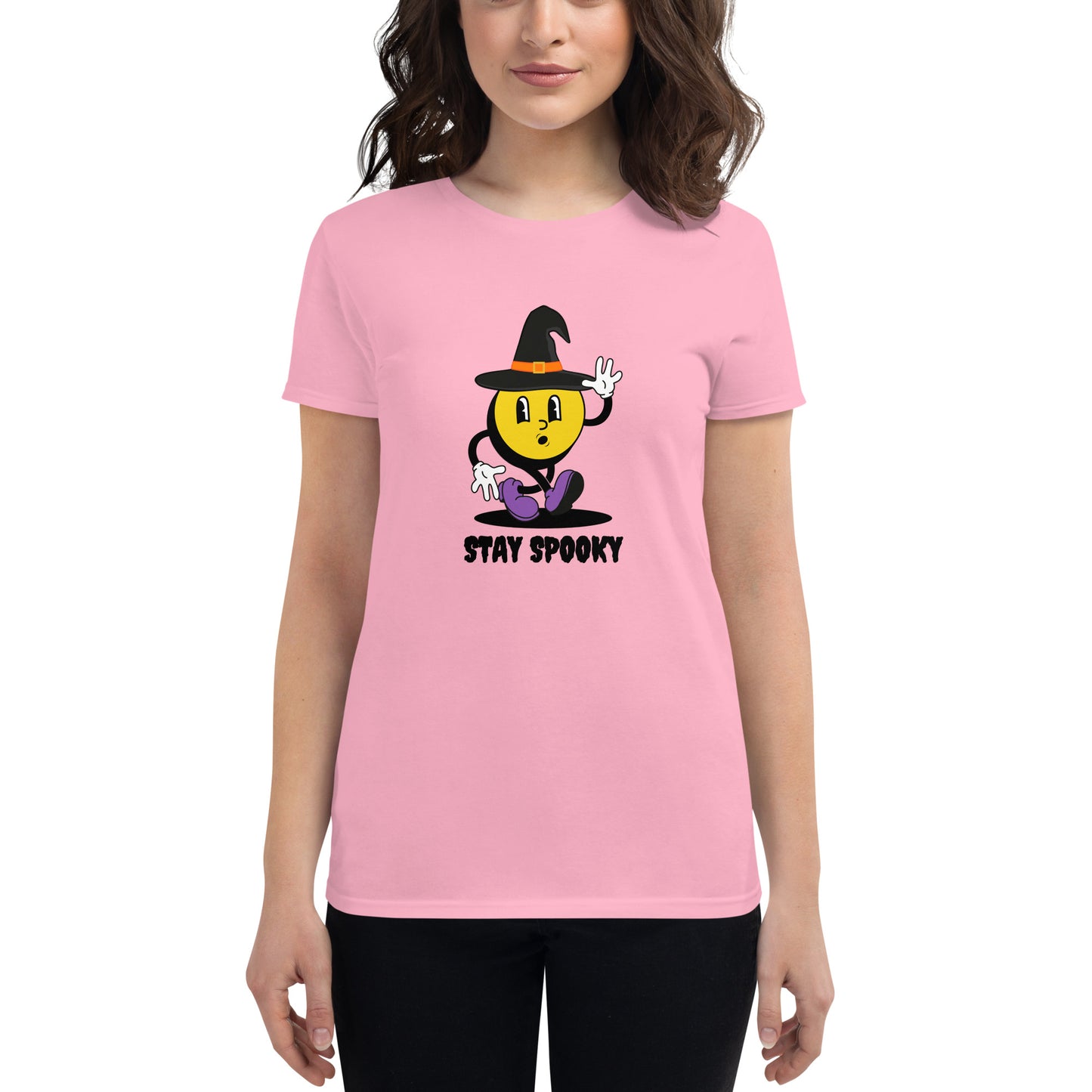 Stay Spooky Smiley Women's short sleeve t-shirt