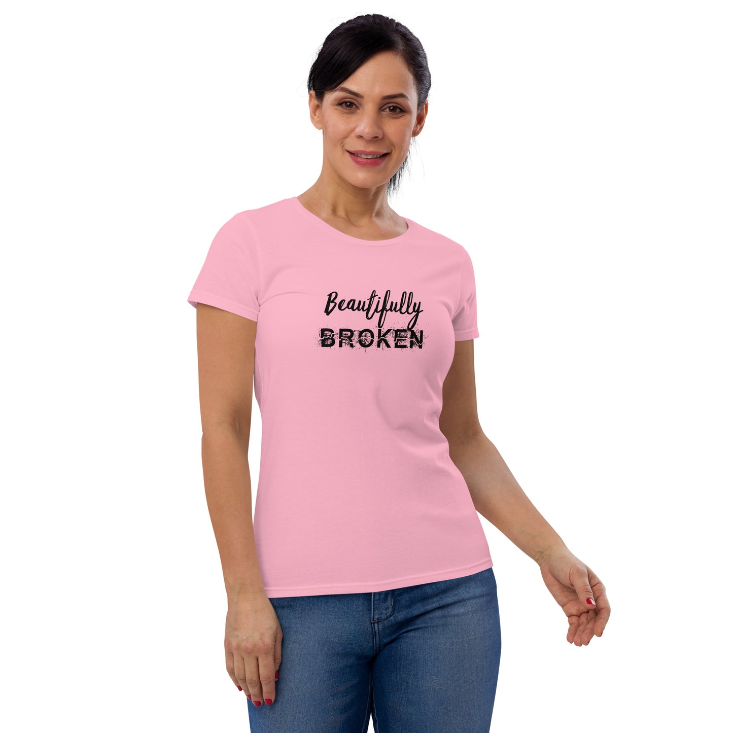 Beautifully BROKEN Women's short sleeve t-shirt