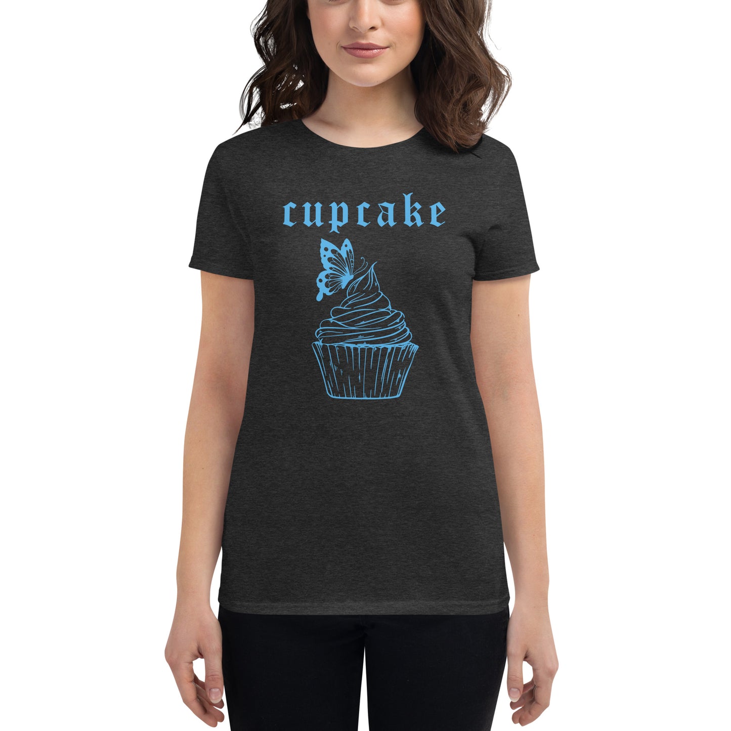 Cupcake Butterfly Women's short sleeve t-shirt