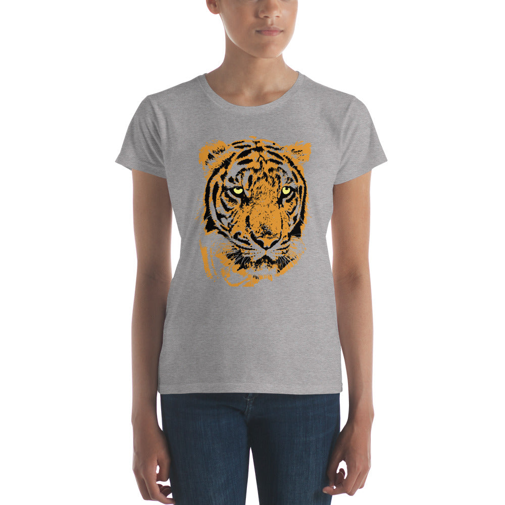 Gentle Beast Tiger Women's short sleeve t-shirt