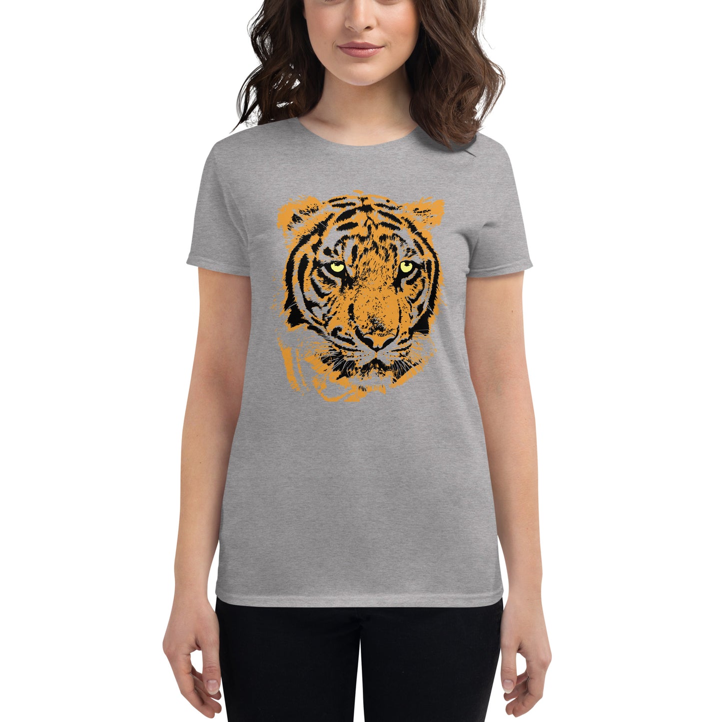 Gentle Beast Tiger Women's short sleeve t-shirt