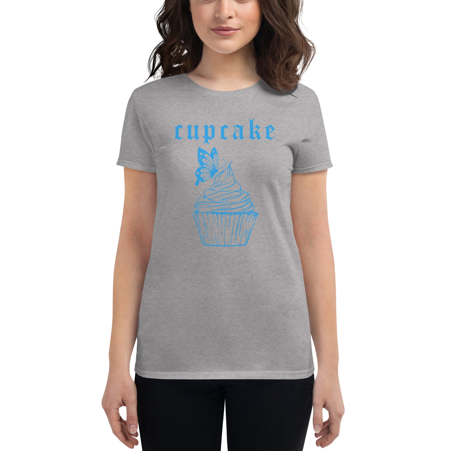 Cupcake Butterfly Women's short sleeve t-shirt
