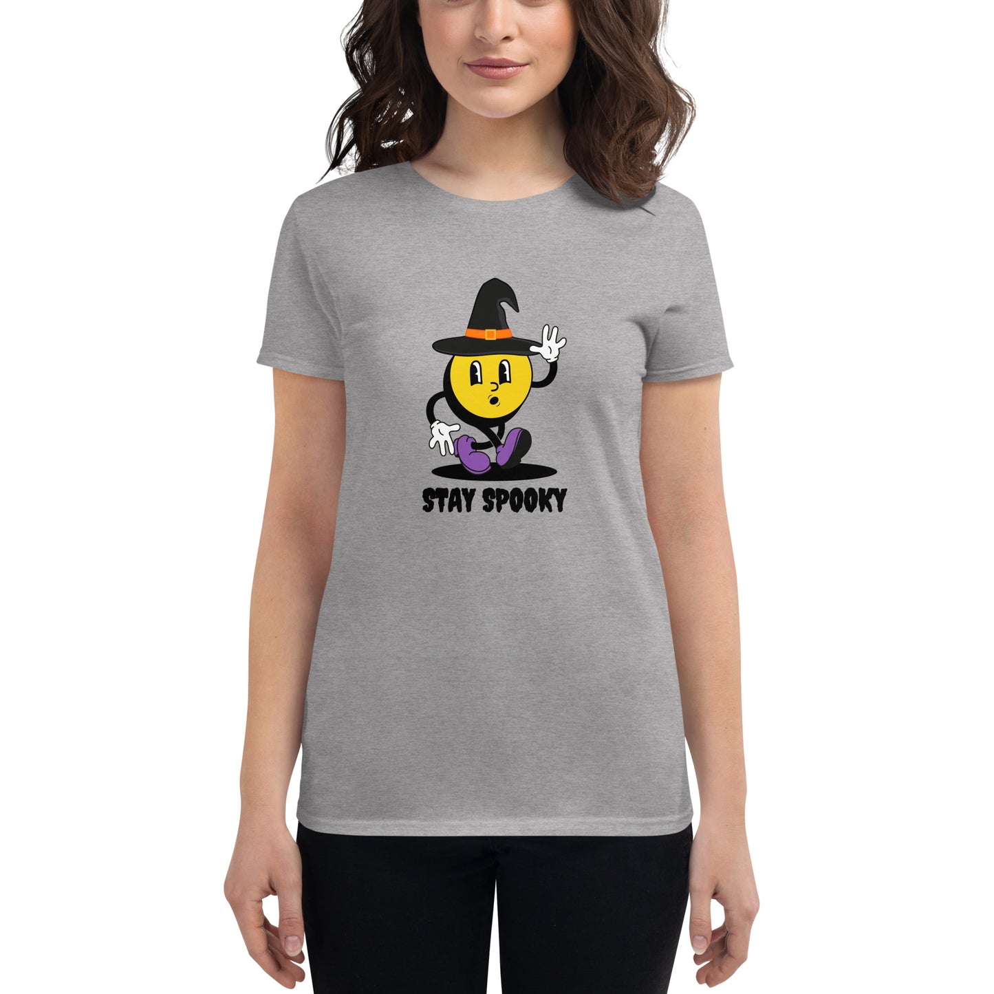 Stay Spooky Smiley Women's short sleeve t-shirt