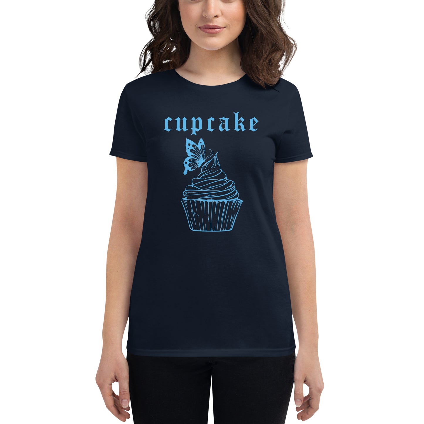 Cupcake Butterfly Women's short sleeve t-shirt