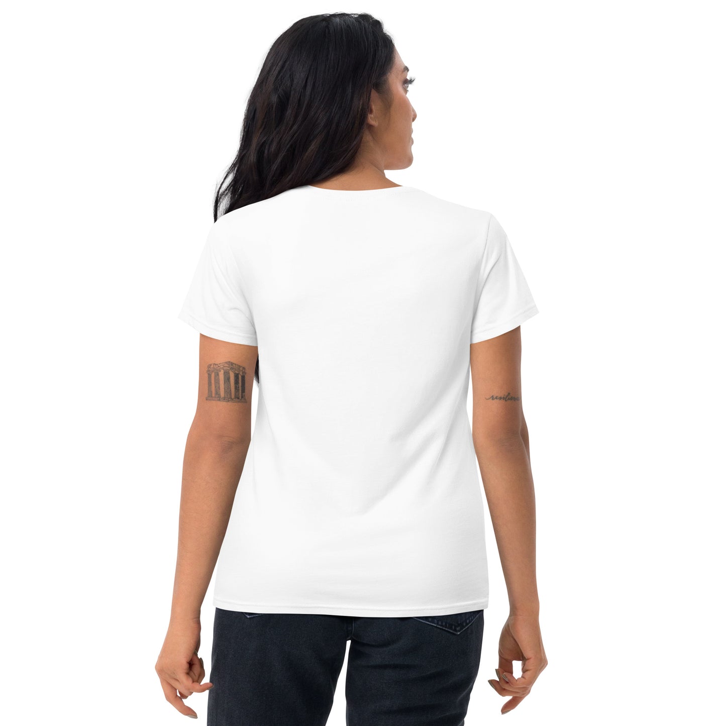 Just a girl who LOVES softball Women's short sleeve t-shirt