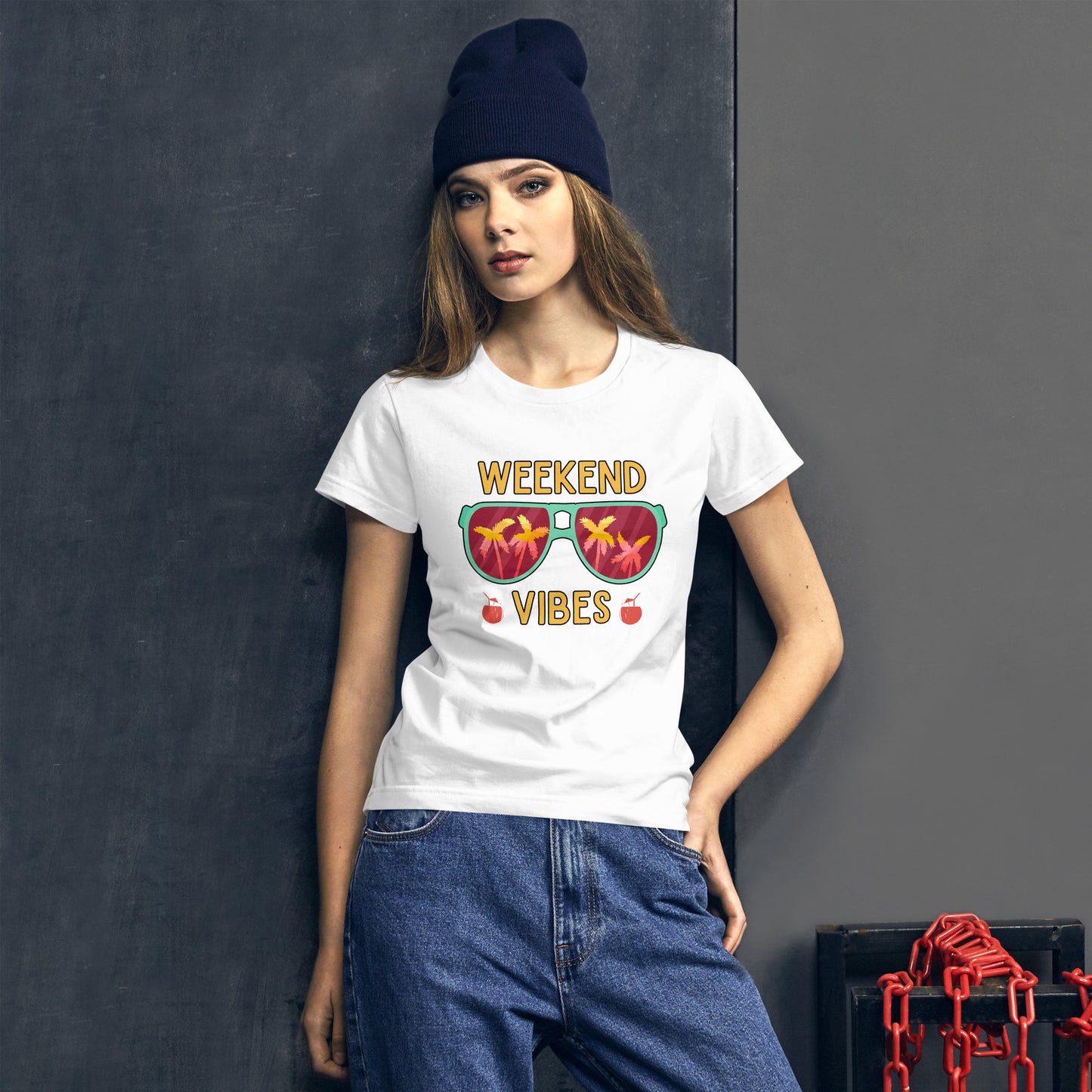 Weekend Vibes Paradise Sunglasses Women's short sleeve t-shirt