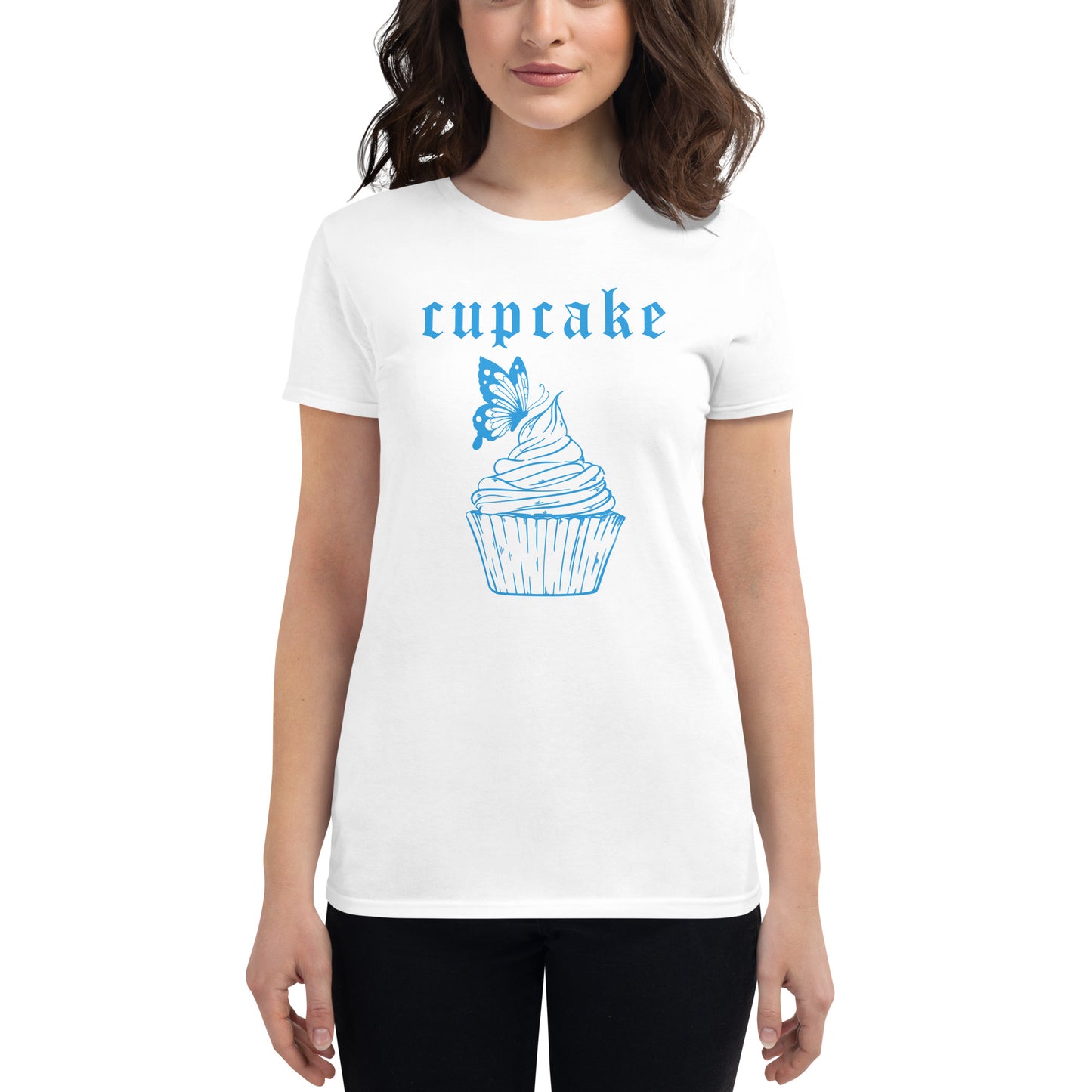 Cupcake Butterfly Women's short sleeve t-shirt