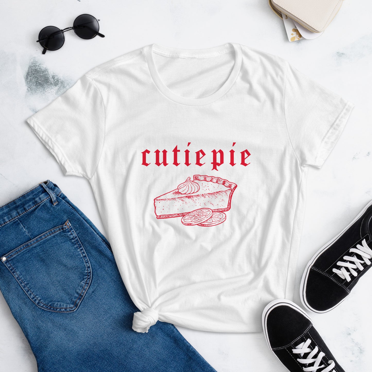 Cutie Pie Slice Women's short sleeve t-shirt