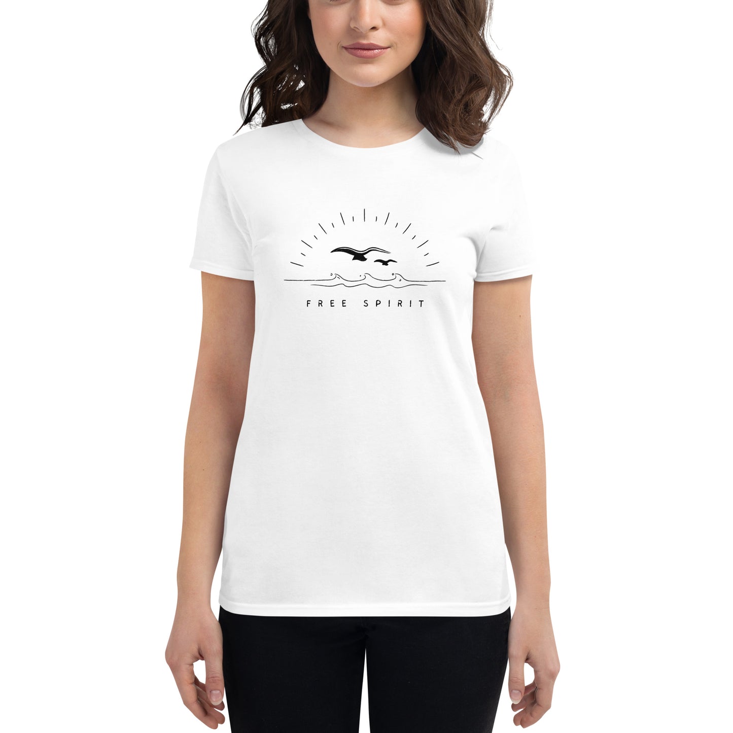 Beach Waves Free Spirit Women's short sleeve t-shirt