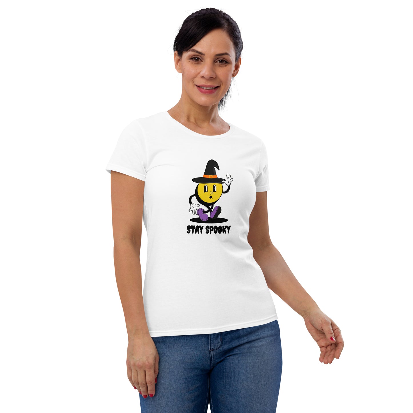 Stay Spooky Smiley Women's short sleeve t-shirt