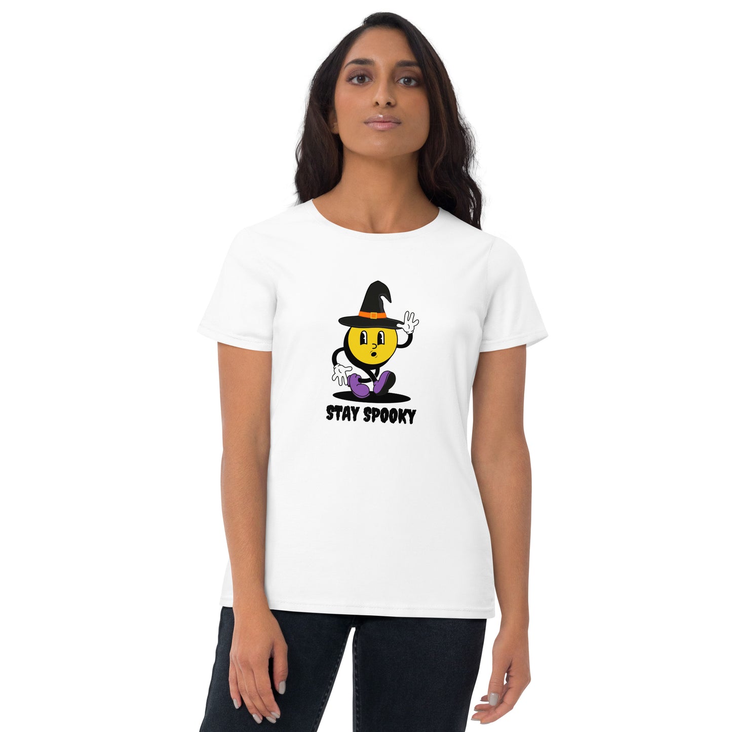 Stay Spooky Smiley Women's short sleeve t-shirt