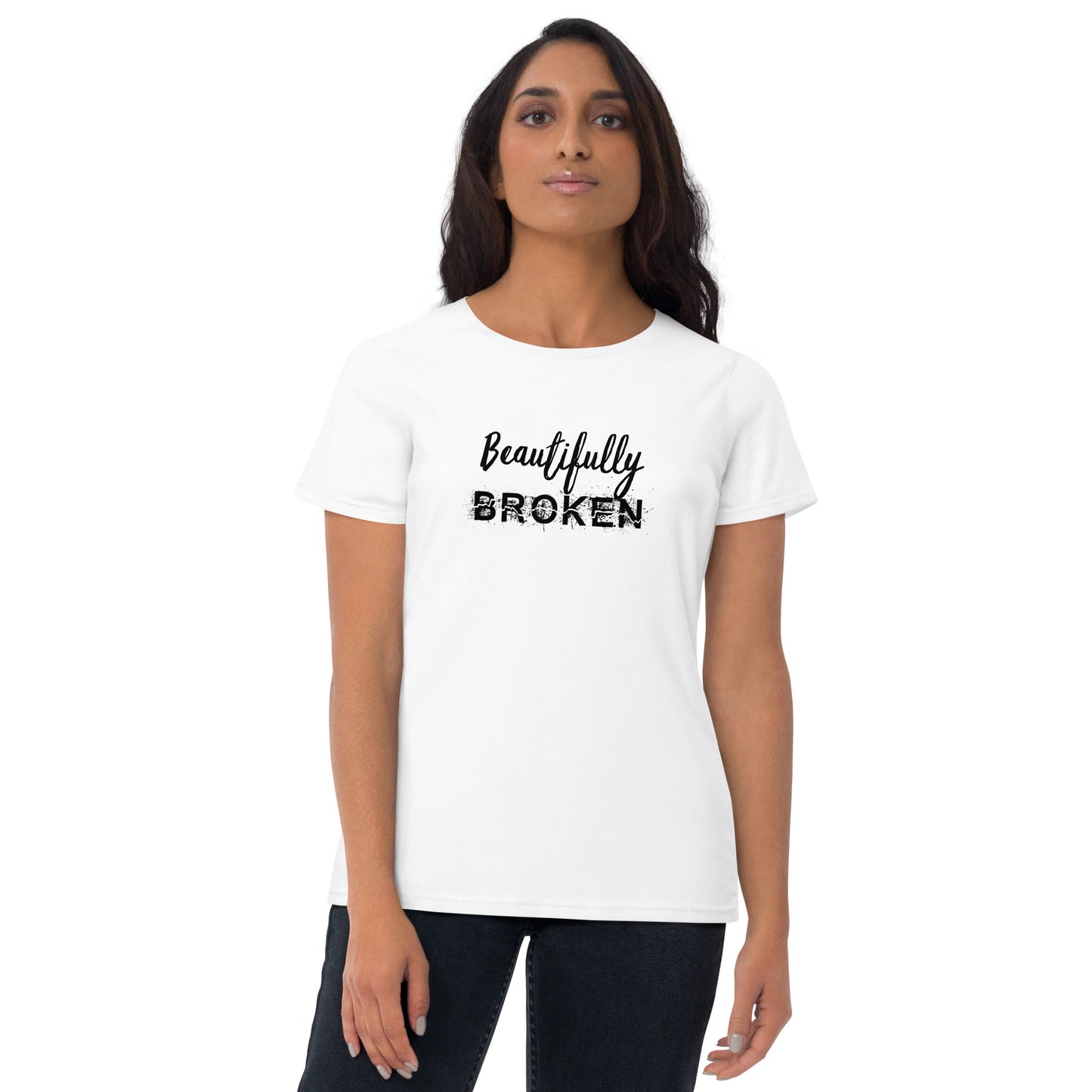 Beautifully BROKEN Women's short sleeve t-shirt