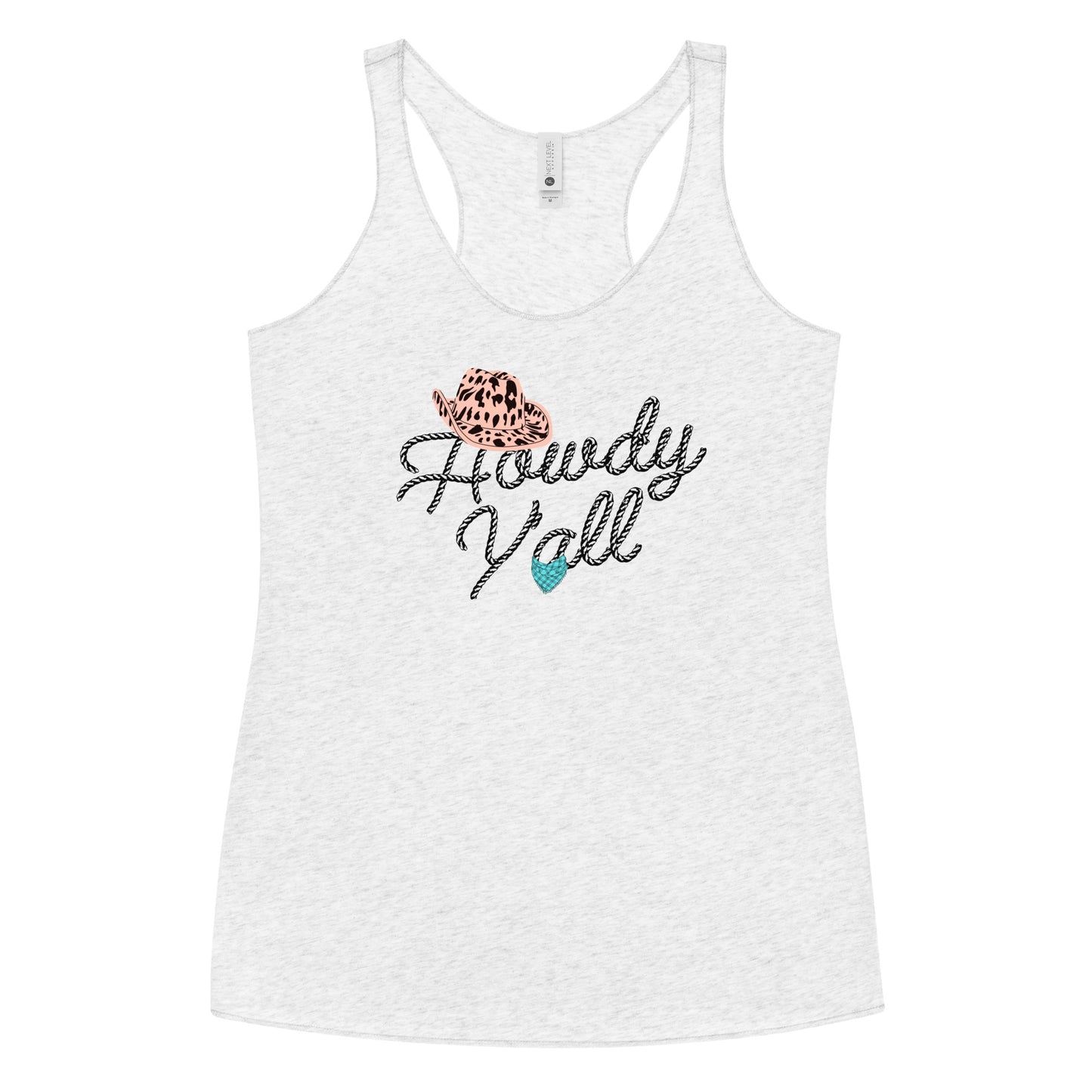 Howdy Y'all Roping Women's Racerback Tank