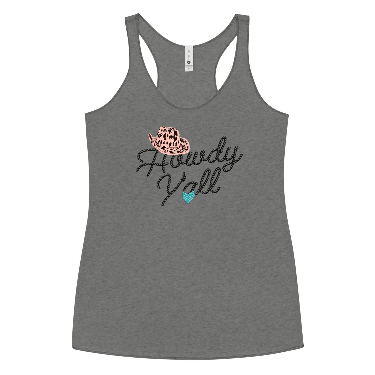 Howdy Y'all Roping Women's Racerback Tank