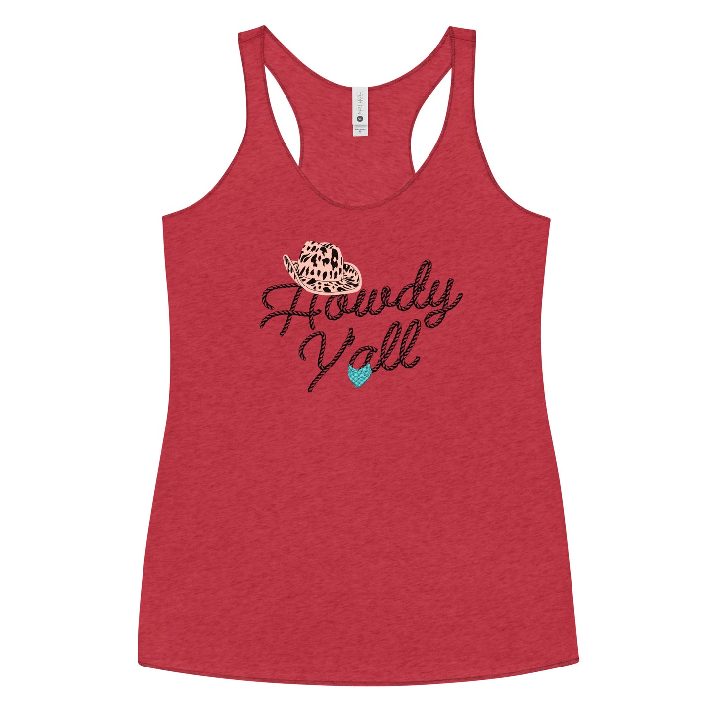 Howdy Y'all Roping Women's Racerback Tank