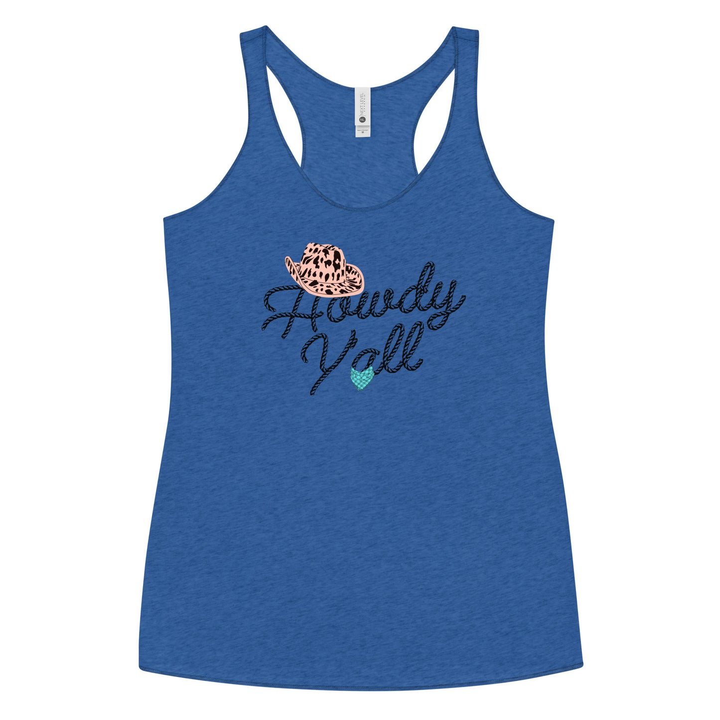 Howdy Y'all Roping Women's Racerback Tank