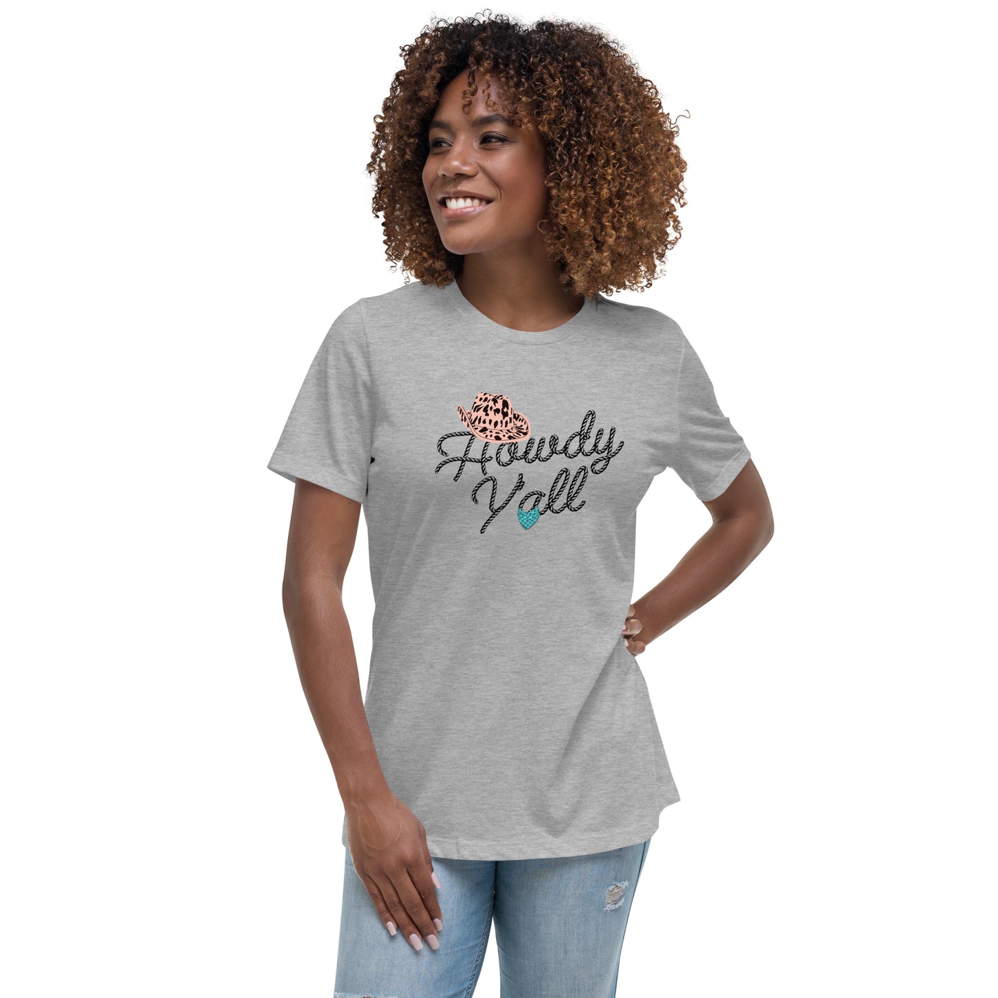 Howdy Y'all Roping Women's Relaxed T-Shirt