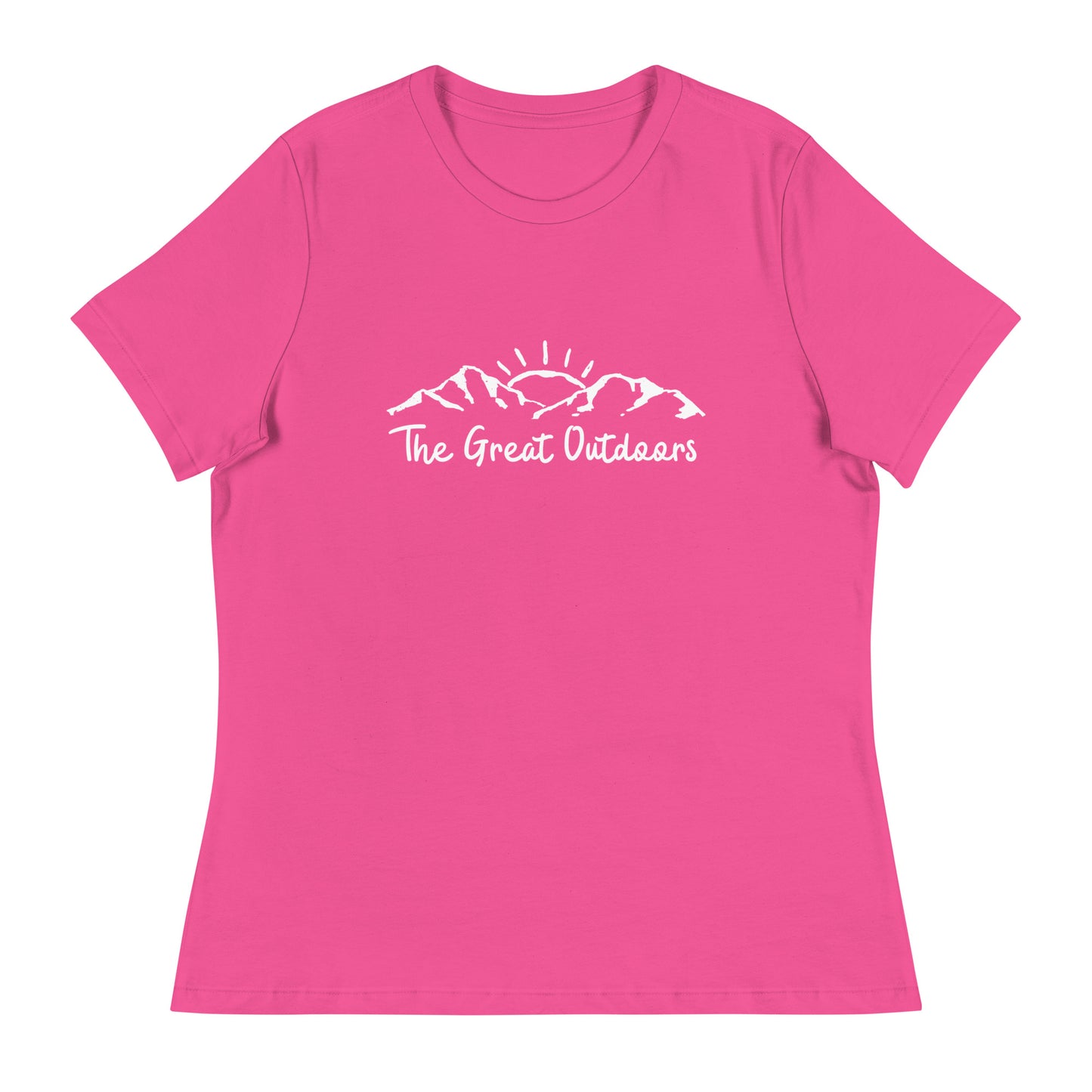The Great Outdoors Sunshine Mountains Women's Relaxed T-Shirt