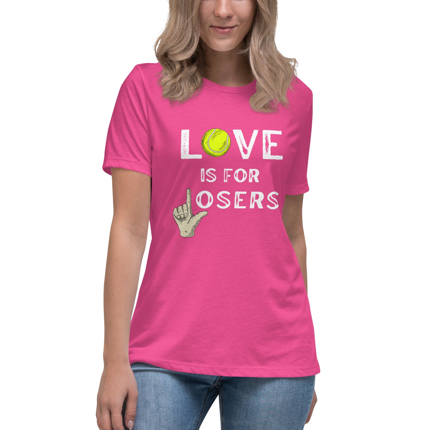 LOVE is for LOSERS Women's Relaxed T-Shirt