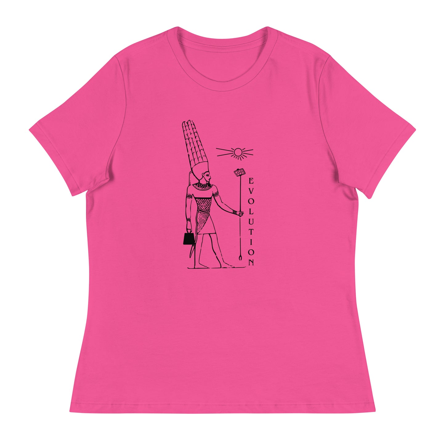 Egyptian Pharaoh Evolution Women's Relaxed T-Shirt
