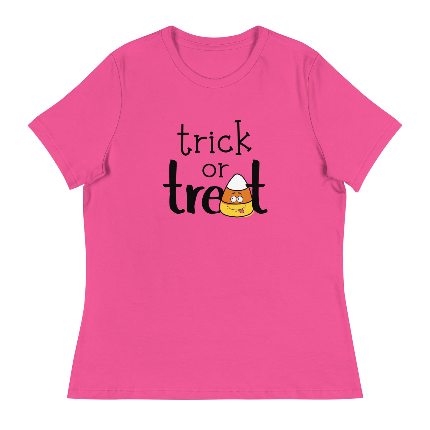 Trick or Treat candy corn Women's Relaxed T-Shirt