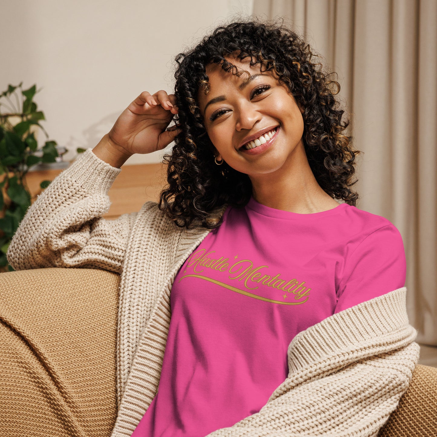 Hustle Mentality Women's Relaxed T-Shirt